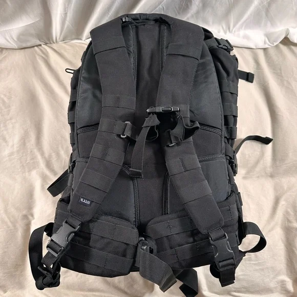 5.11 Tactical Rush 72 Backpack - 55L - Black Pre Owned Large Gorpcore Backpack - Picture 8 of 16